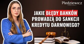 Jeśli masz kredyt konsumencki, bank mógł popełnić błędy w umowie, które dają Ci prawo do tzw. sankcji kredytu darmowego - czyli kredytu bez odsetek, prowizji i wielu kosztów dodatkowych